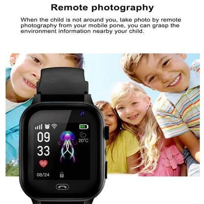 Kids 4G Smart Watch SOS GPS Location Voice Call Sim Card Child Smart Watch Camera Waterproof Watch For Boys Girl Present