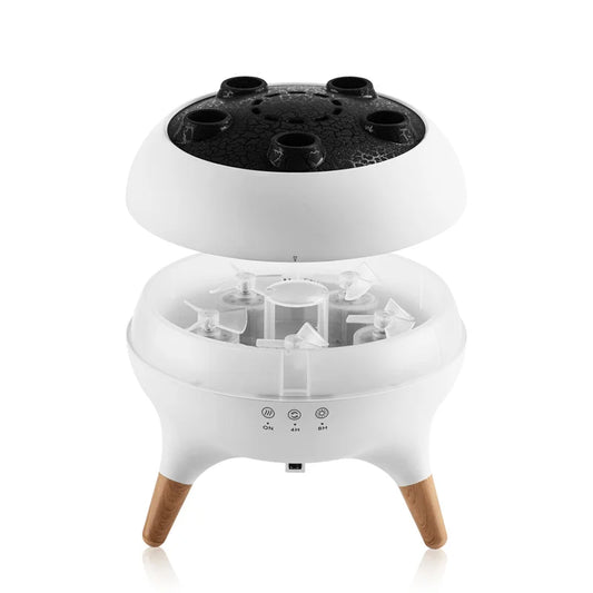 Dynamic Multi Spray Incense Humidifier Desktop Flame Humidifier Home Fog Quantity Colorful Light Remote Control