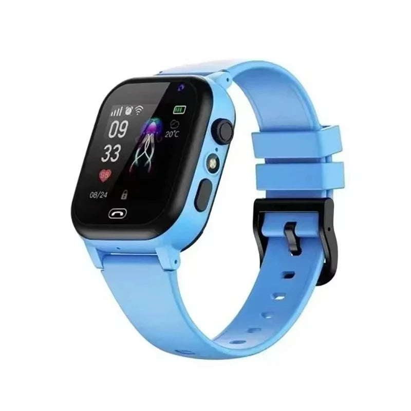 Kids 4G Smart Watch SOS GPS Location Voice Call Sim Card Child Smart Watch Camera Waterproof Watch For Boys Girl Present