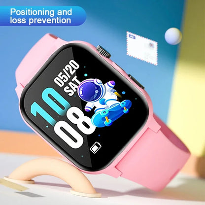 Kids 4G Smart Watch SOS GPS Location Voice Call Sim Card Child Smart Watch Camera Waterproof Watch For Boys Girl Present