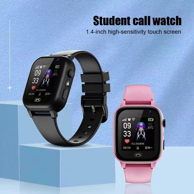 Kids 4G Smart Watch SOS GPS Location Voice Call Sim Card Child Smart Watch Camera Waterproof Watch For Boys Girl Present