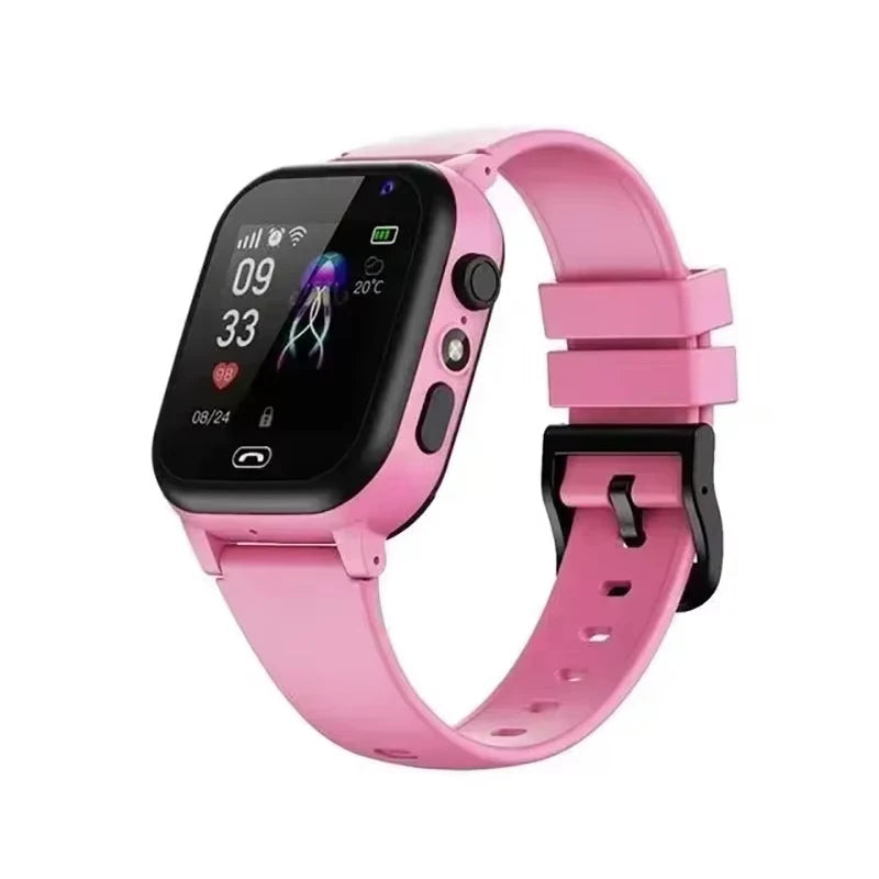 Kids 4G Smart Watch SOS GPS Location Voice Call Sim Card Child Smart Watch Camera Waterproof Watch For Boys Girl Present