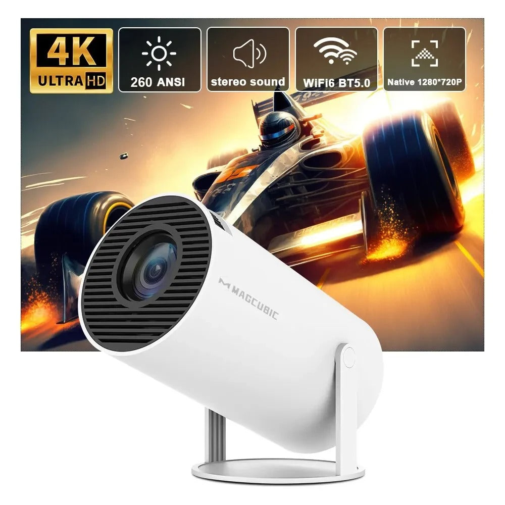 ✨ New Magcubic HY300 PRO 4K Android 11 Projector | Dual WiFi 6 | 260 ANSI | BT 5.0 | Home & Outdoor Cinema Experience! 🎥